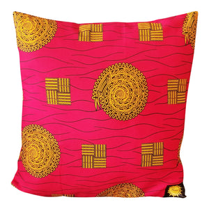Chido Decorative Pillows-Red/Gold Farie's Collection